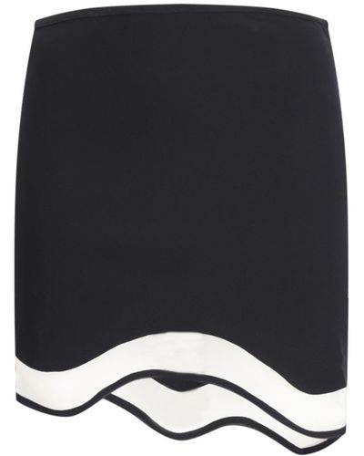 Nensi Dojaka Asymmetrical Skirt - Black