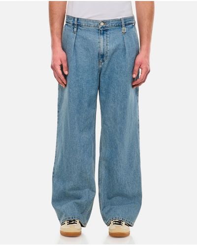 WOOYOUNGMI Wide Leg Jeans - Blue