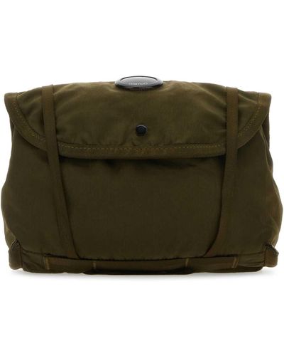 C.P. Company Army Green Nylon Belt Bag