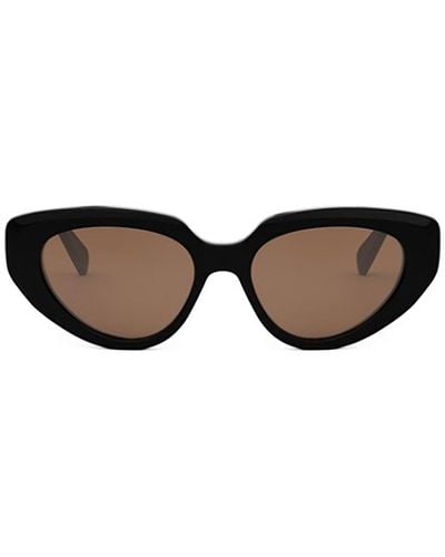 Celine Cat-Eye Sunglasses - Brown