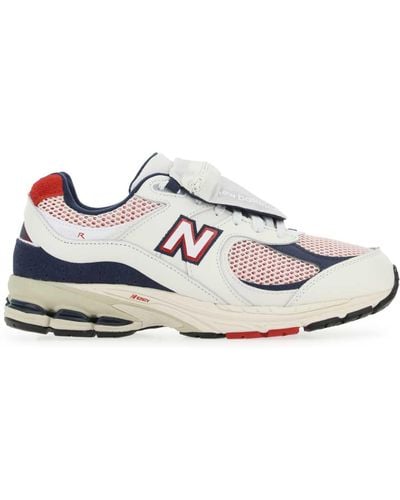New Balance Leather And Mesh 2002R Trainers - White