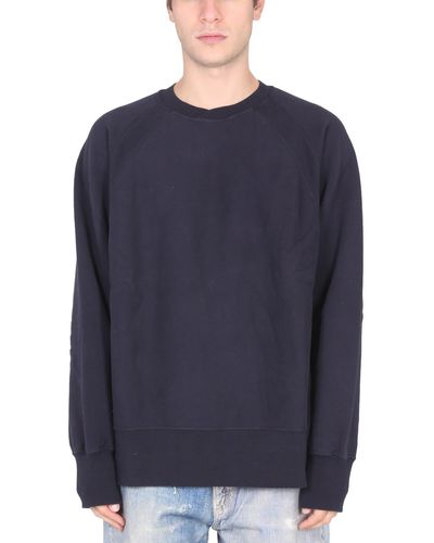 Engineered Garments Crewneck Sweatshirt - Blue
