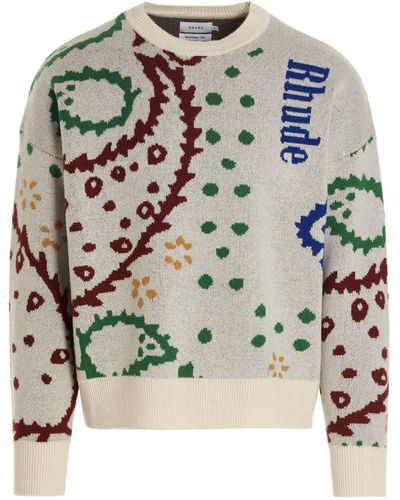 Rhude Bandana Sweater - Multicolor