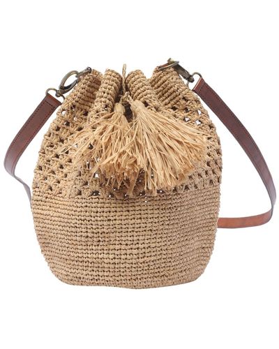 IBELIV Haingo Bucket Bag - Natural