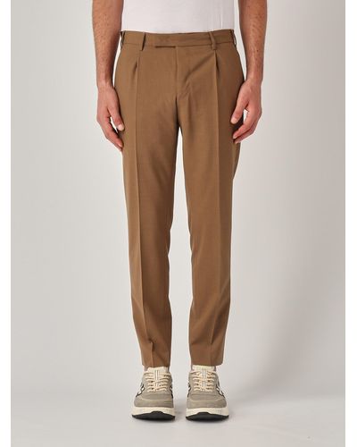 PT01 Pantalone Uomo Trousers - Natural