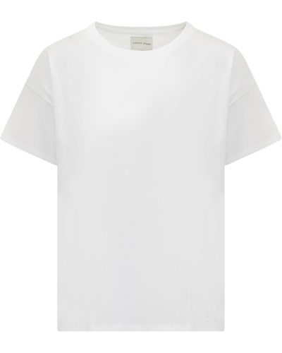 Loulou Studio T-Shirt With Logo - White