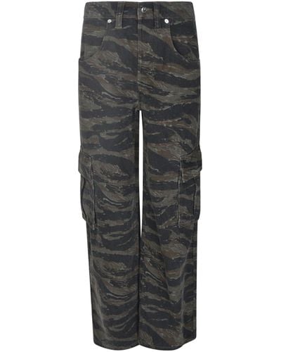 Alexander Wang Bagged Out Pocket Jeans - Gray