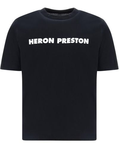 Heron Preston T-shirts - Black