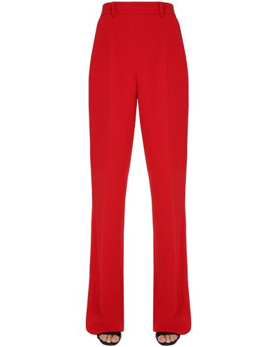 DSquared² Dsqua2 High Waist Trousers - Red