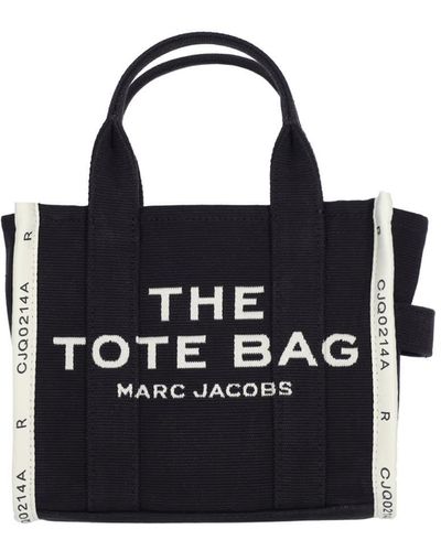 Marc Jacobs Mini Tote Bag The Jacquard - Black