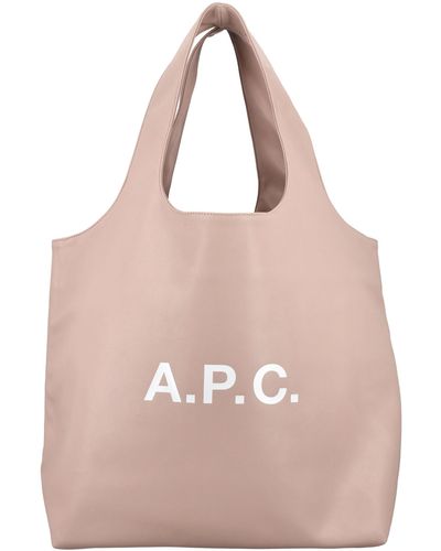 A.P.C. Ninon Tote Bag - Pink