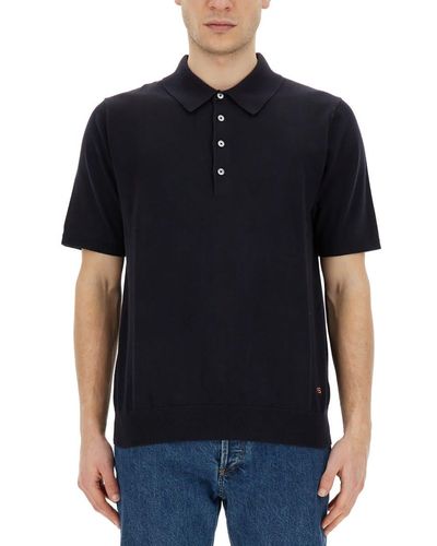 PS by Paul Smith Regular Fit Polo Shirt - Black
