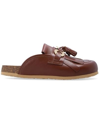See By Chloé Lyvi Leather Mules - Brown