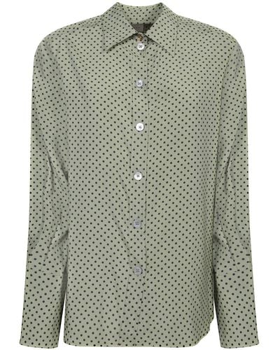 Paul Smith Patterned Shirt - Green