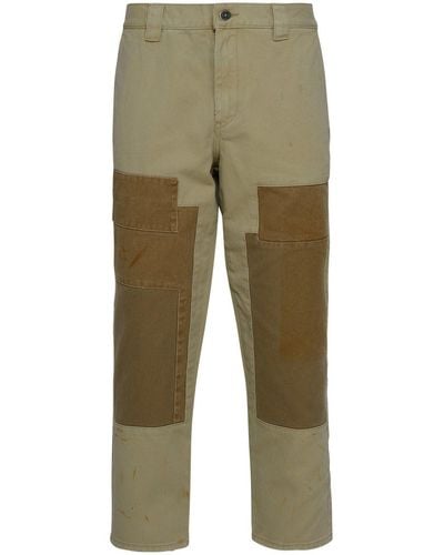 Golden Goose Panlled Trousers - Green