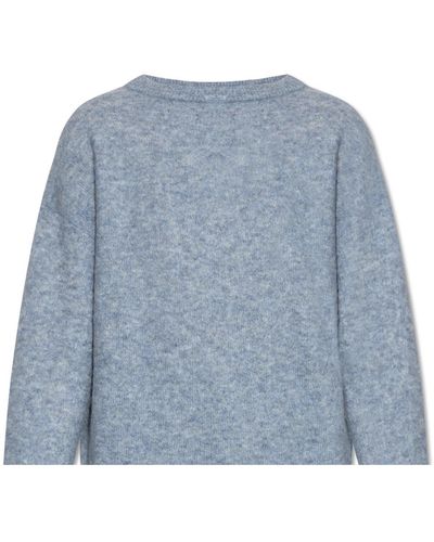 Acne Studios Relaxed-Fitting Sweater - Blue