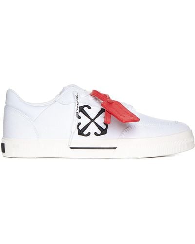Off-White c/o Virgil Abloh Off- New Low Vulcanized Sneakers - White