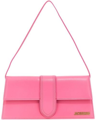 Jacquemus Le Bambino Long Shoulder Bags - Pink