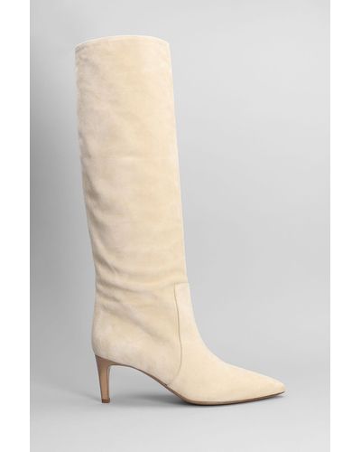 Paris Texas High Heels Boots - White