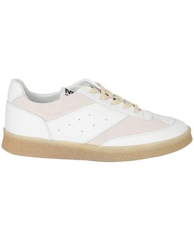 MM6 by Maison Martin Margiela 6 Court Low-Top Trainers - White