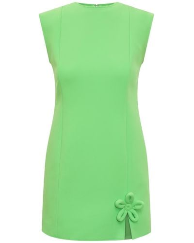 MSGM Flower Dress - Green