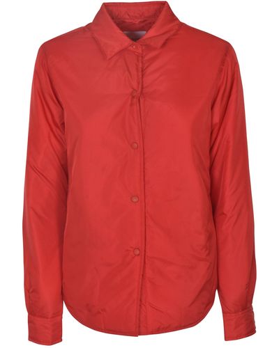 Aspesi Long-Sleeved Shirt - Red