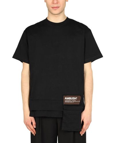 Ambush Pocket T-shirt - Black