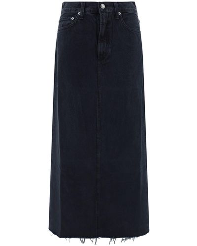 Agolde Denim Skirt - Blue