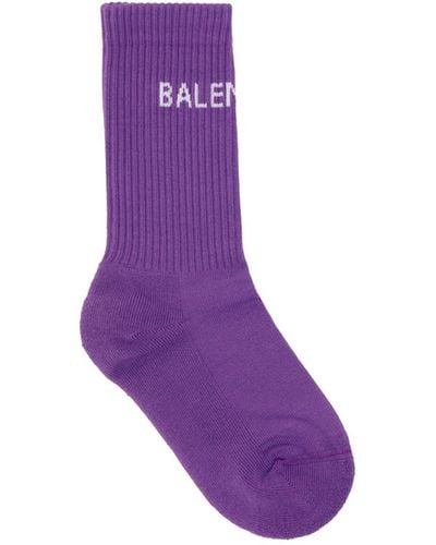 Balenciaga Socks - Purple