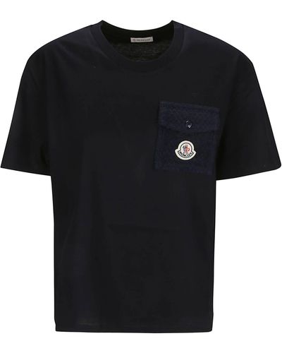 Moncler Ss T-Shirt - Black