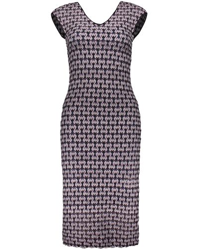 Missoni Knitted Dress - Purple