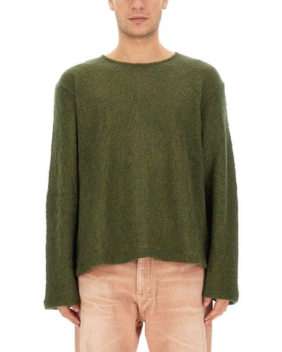 Our Legacy Mohair Blend Knit - Green