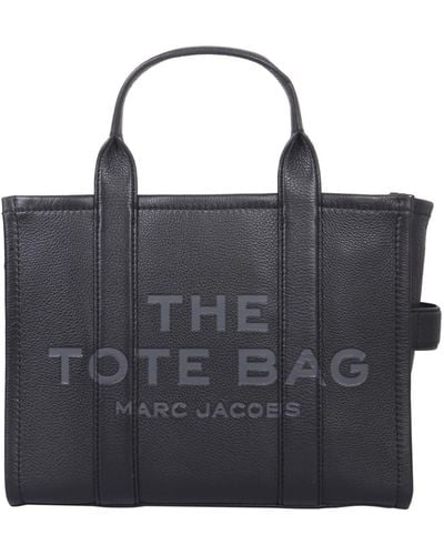 Marc Jacobs The Medium Tote Leather Bag - Blue