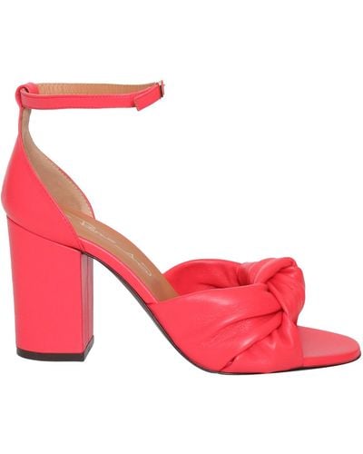 Via Roma 15 Tom Red Sandals - Pink