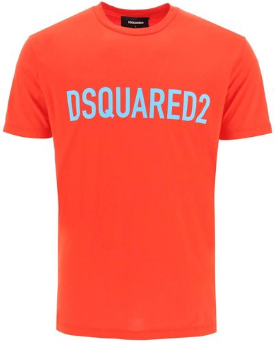 DSquared² Cool Logo Print T-shirt - Orange