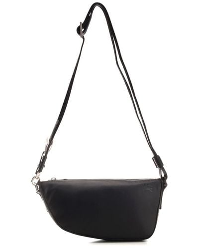 Burberry Shield Mini Shoulder Bag - Black