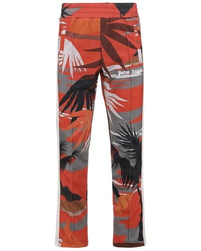 Palm Angels Hawaii Track Pants - Red