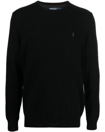 Polo Ralph Lauren Round-Neck Knitwear - Black