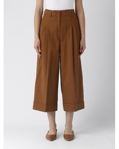 PT Torino Cotton Trousers - Brown