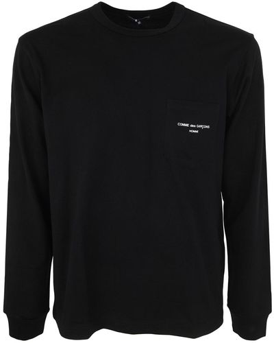 Comme des Garçons Men`s T-shirt Clothing - Black