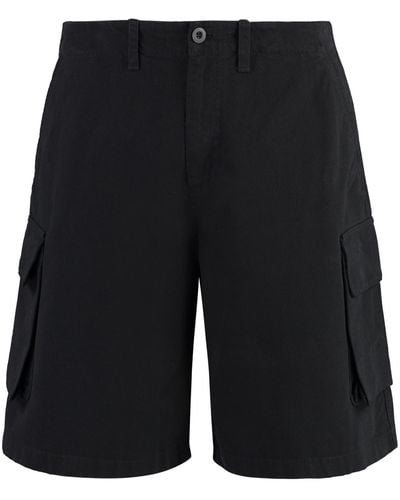 Our Legacy Mount Cotton Bermuda Shorts - Black