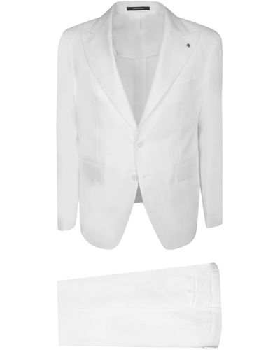 Tagliatore Vesuvio Jacket - White