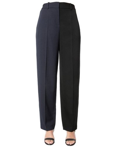 Givenchy Contrasting Panelled Trousers - Blue