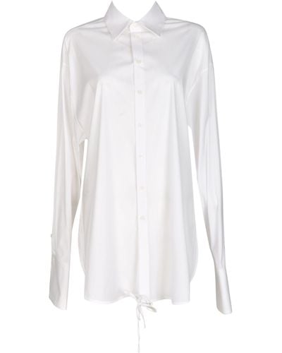Peter Do Wrap Shirt - White