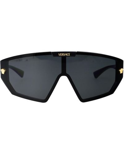 Versace 0Ve4461 Sunglasses - Black