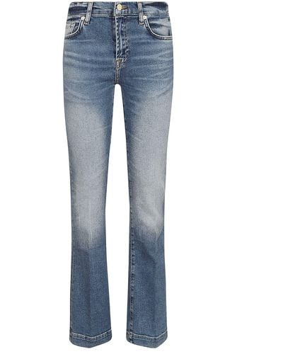 7 For All Mankind Bootcut Tailorless Luxvinpan - Blue