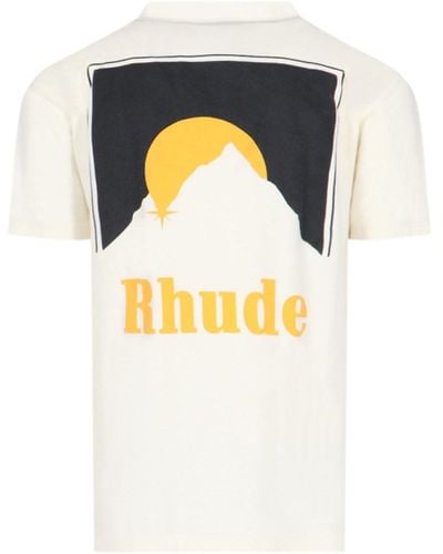 Rhude Moonlight T-Shirt - White