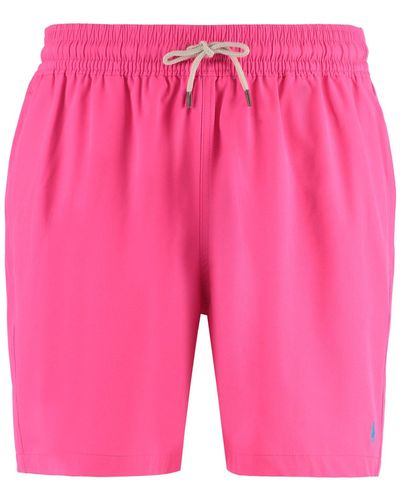 Ralph Lauren Traveler Swim Shorts - Pink