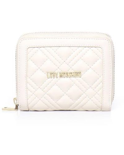 Love Moschino Bi-Fold Wallet - White