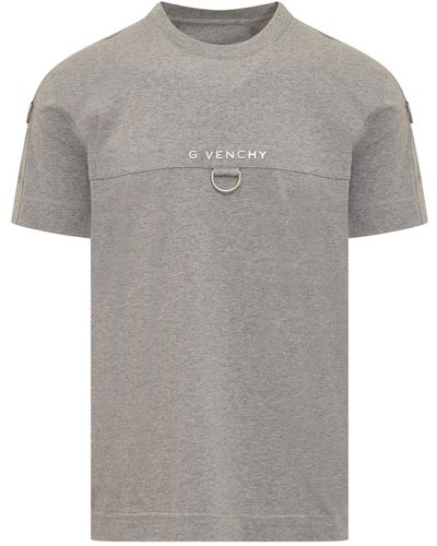 Givenchy T-shirt With Logo - Grey